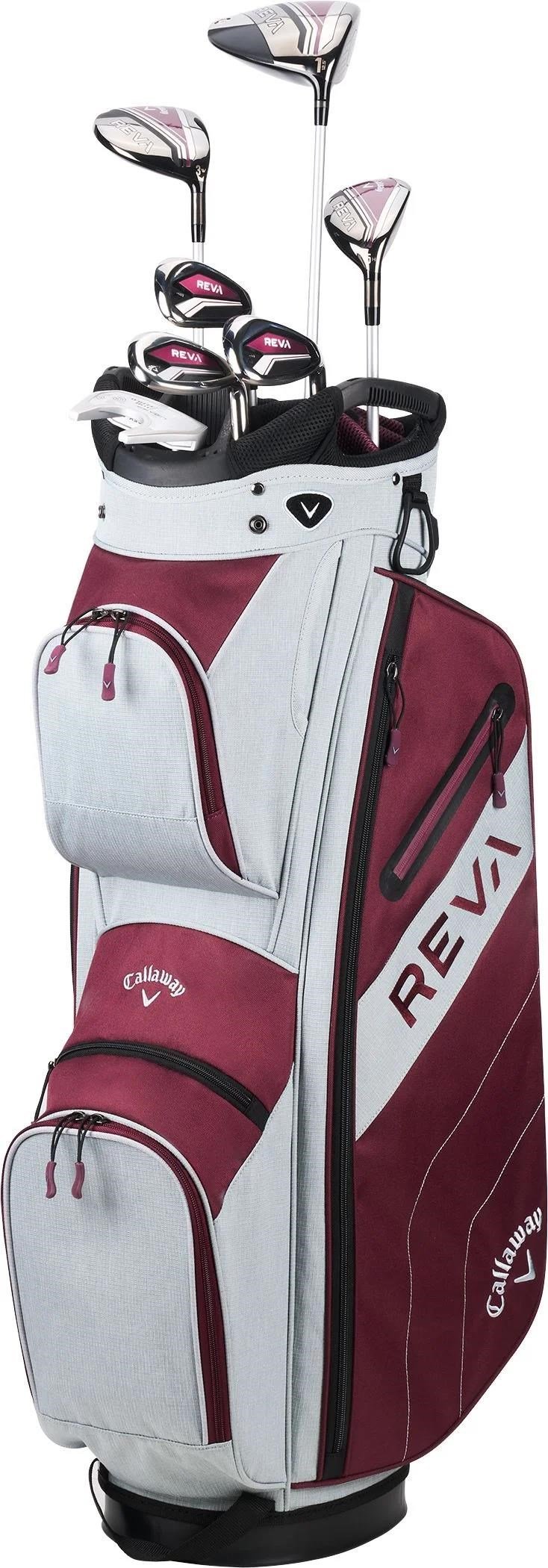 Callaway Reva 8PC Eggplant dames golfset, grafiet