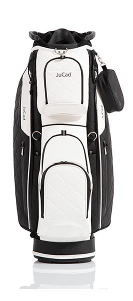 JuCad First Class cart bag, zwart-wit