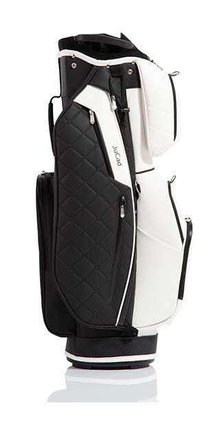 JuCad First Class cart bag, zwart-wit