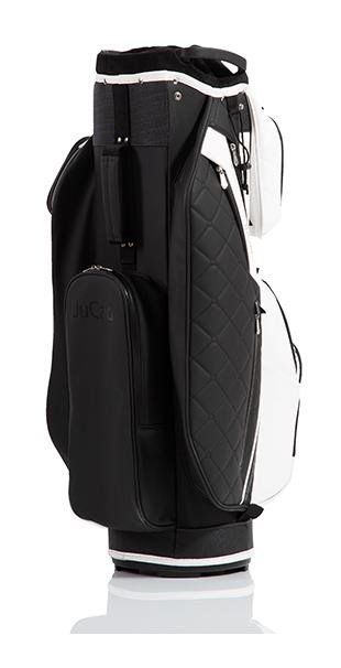 JuCad First Class cart bag, zwart-wit