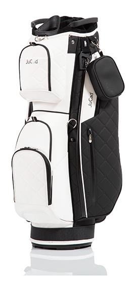 JuCad First Class cart bag, zwart-wit