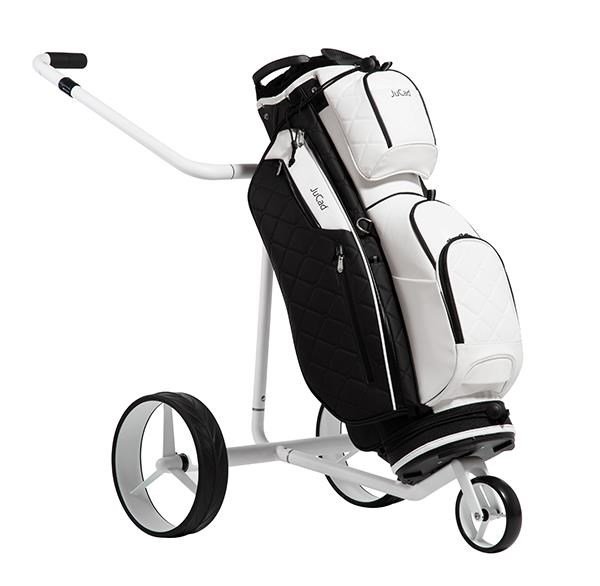 JuCad First Class cart bag, zwart-wit