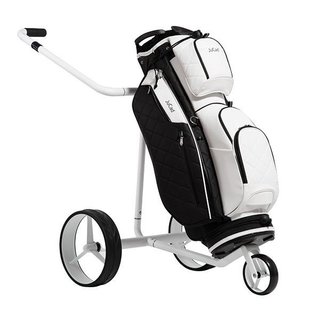 JuCad First Class cart bag, zwart-wit