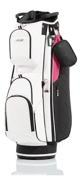 JuCad First Class cart bag, zwart-roze