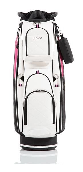JuCad First Class cart bag, zwart-roze