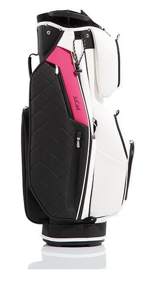 JuCad First Class cart bag, zwart-roze