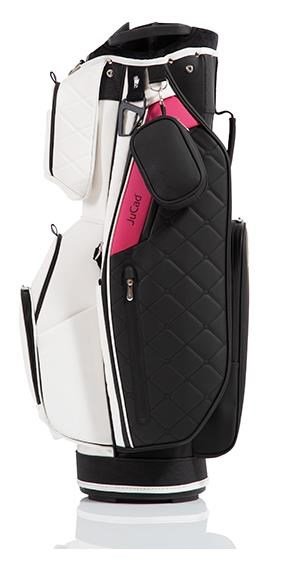 JuCad First Class cart bag, zwart-roze