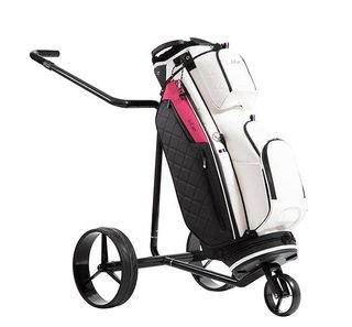 JuCad First Class cart bag, zwart-roze