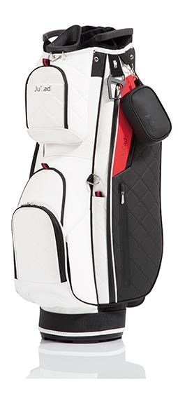 JuCad First Class cart bag, zwart-rood