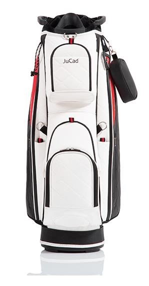 JuCad First Class cart bag, zwart-rood