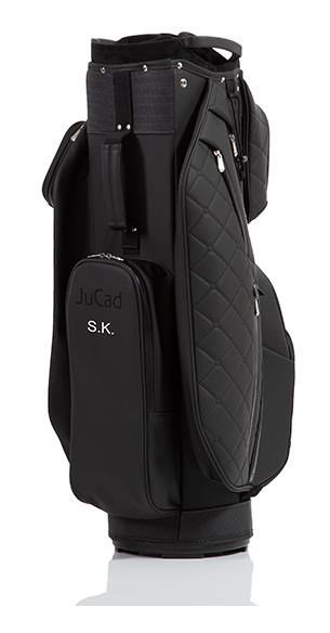 JuCad First Class cart bag, zwart-rood