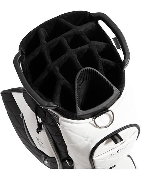 JuCad First Class cart bag, zwart-rood