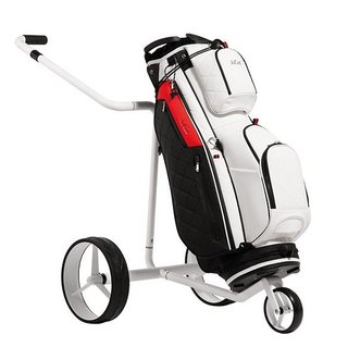 JuCad First Class cart bag, zwart-rood