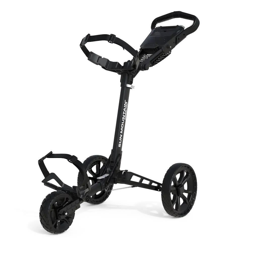 Sun Mountain Ridgeline 3 handmatige golftrolley, zwart