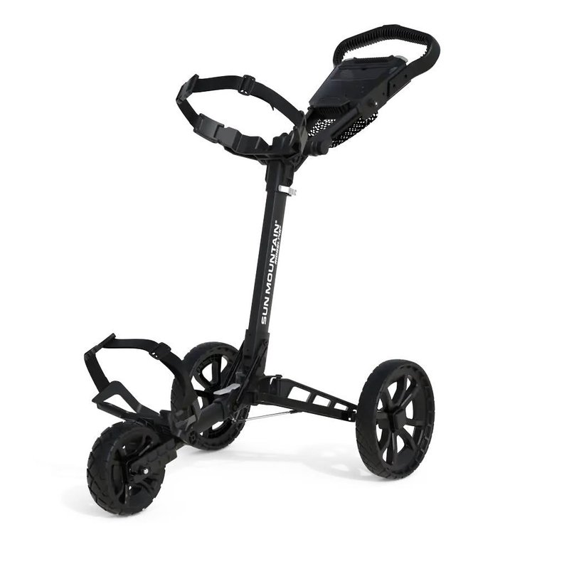 Sun Mountain Ridgeline 3 handmatige golftrolley, zwart