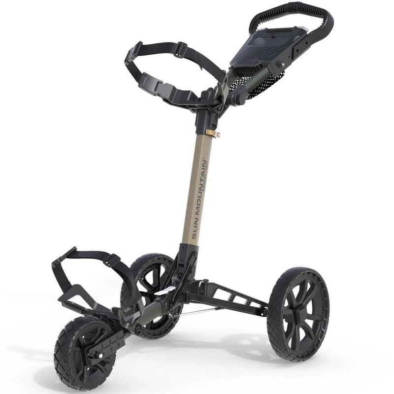 Sun Mountain Ridgeline 3 handmatige golftrolley, sand/hunter
