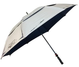 Sun Mountain H2NO Chrome UV paraplu 68", marineblauw
