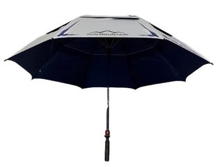 Sun Mountain H2NO Chrome UV paraplu 68", marineblauw