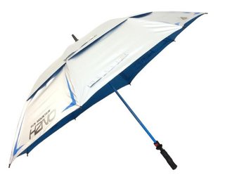 Sun Mountain H2NO Chrome UV paraplu 68", blauw