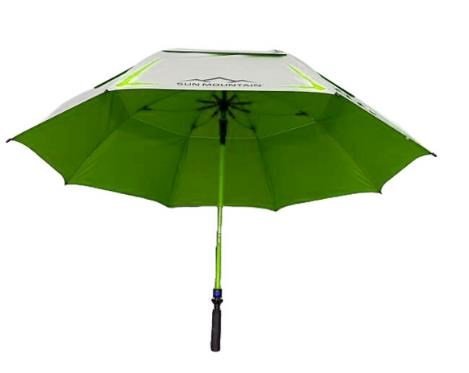 Sun Mountain H2NO Chrome UV paraplu 68", limoen