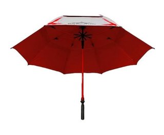 Sun Mountain H2NO Chrome UV paraplu 68", rood