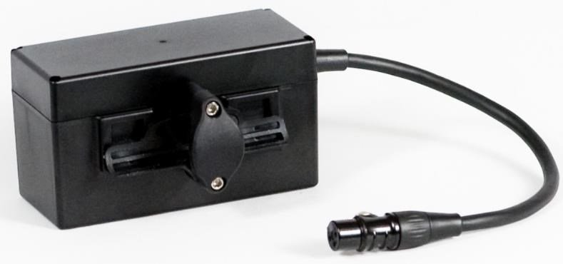 Davies Caddy Lithium batterij 9Ah, vooras bevestiging, trolley accessoire, zwart