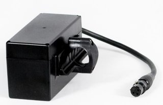 Davies Caddy Lithium batterij 9Ah, vooras bevestiging, trolley accessoire, zwart