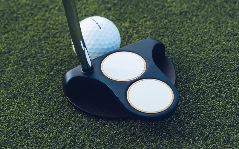 Odyssey Ai-ONE Milled 2-Ball T DB putter (staal)