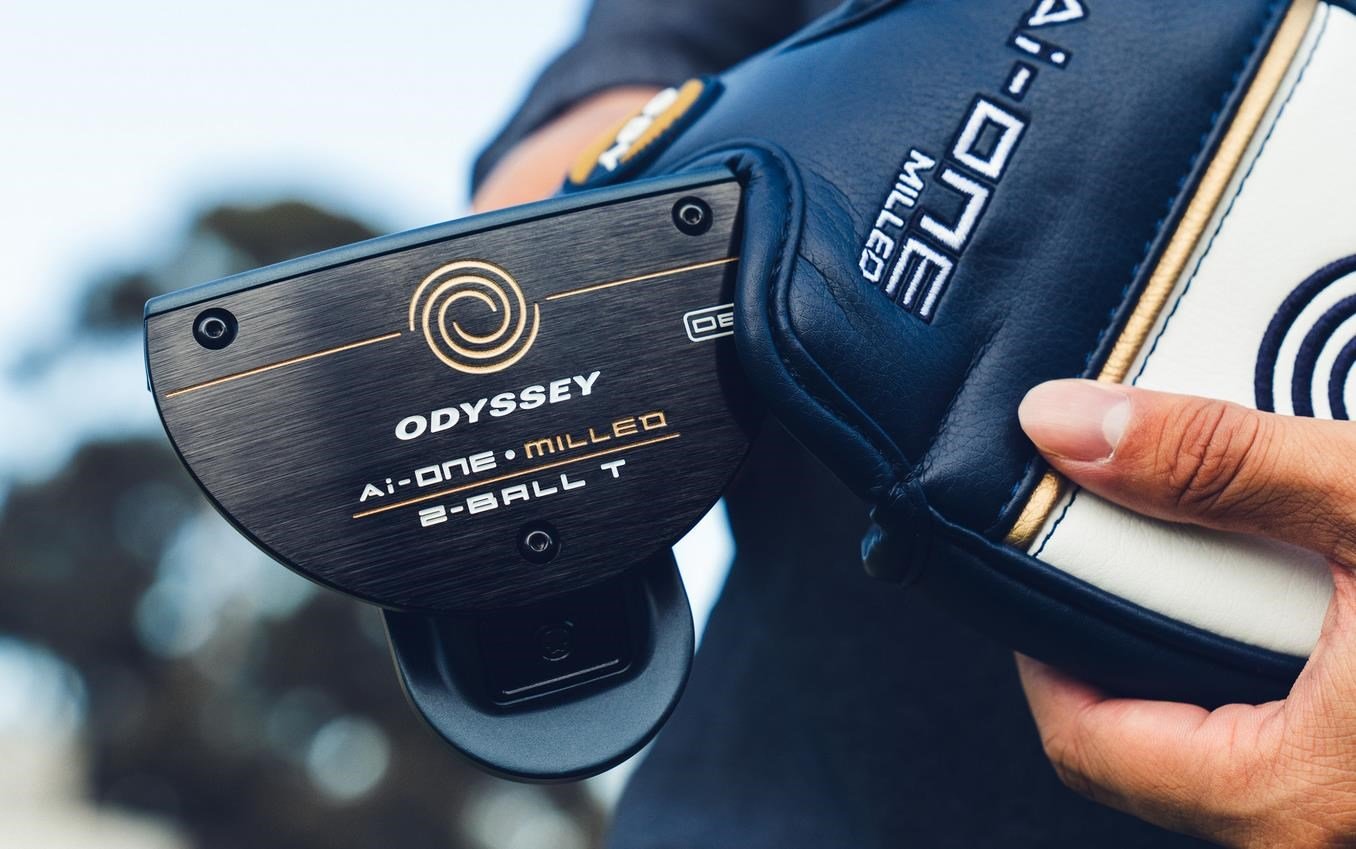 Odyssey Ai-ONE Milled 2-Ball T DB putter (staal)