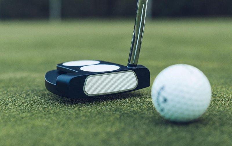 Odyssey Ai-ONE 2-Ball Jailbird Mini DB putter (steel)