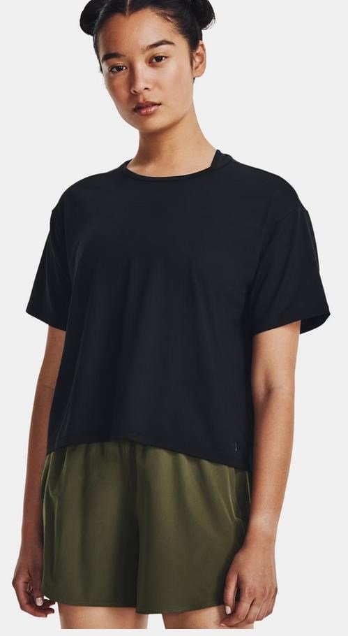 Under Armour Motion Short Sleeve dames shirt, zwart