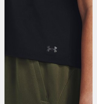 Under Armour Motion Short Sleeve dames shirt, zwart