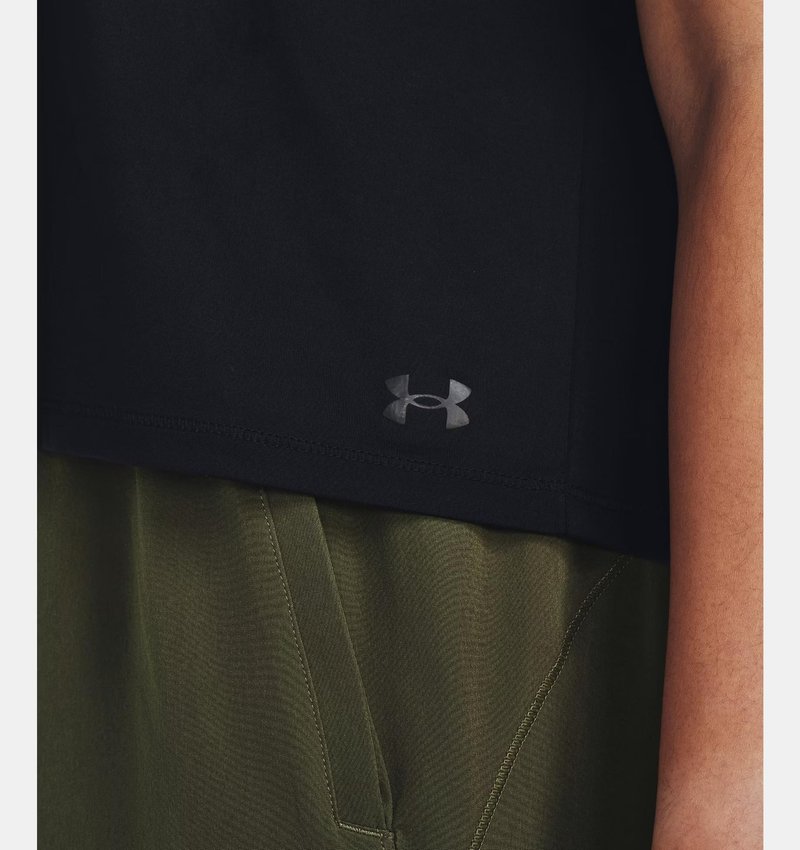 Under Armour Motion Short Sleeve dames shirt, zwart