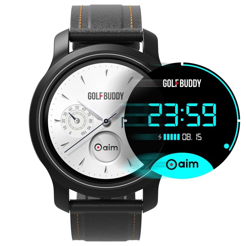 Golf Buddy aim W12 GPS golfhorloge