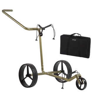 JuCad Carbon Verde Black handwagen, speciale editie + draagtas JTT, carbon