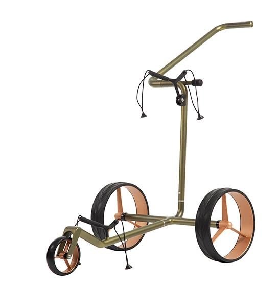 JuCad Carbon Verde Rosé handwagen, speciale editie + draagtas JTT