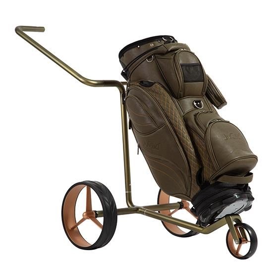 JuCad Carbon Verde Rosé handwagen, speciale editie + draagtas JTT