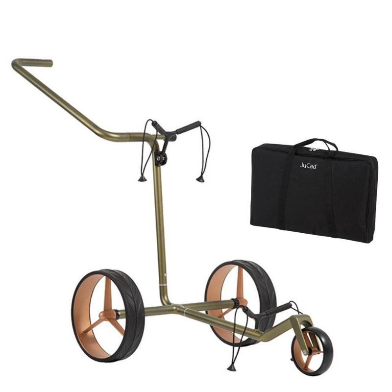 JuCad Carbon Verde Rosé handwagen, speciale editie + draagtas JTT