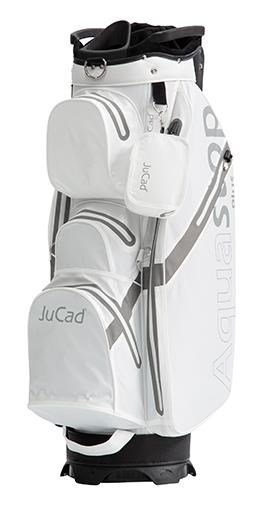 JuCad AquaStop Plus Facelift cart bag, wit/grijs