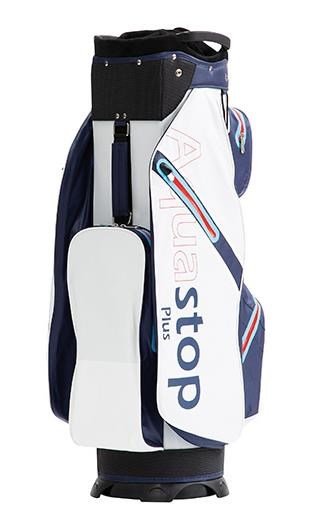 JuCad AquaStop Plus Facelift cart bag, racing design - blauw/wit/rood
