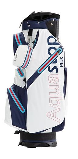 JuCad AquaStop Plus Facelift cart bag, racing design - blauw/wit/rood