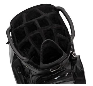 JuCad AquaStop Plus Facelift cart bag, racing design - blauw/wit/rood