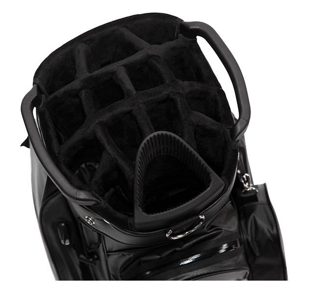 JuCad AquaStop Plus Facelift cart bag, racing design - blauw/wit/rood