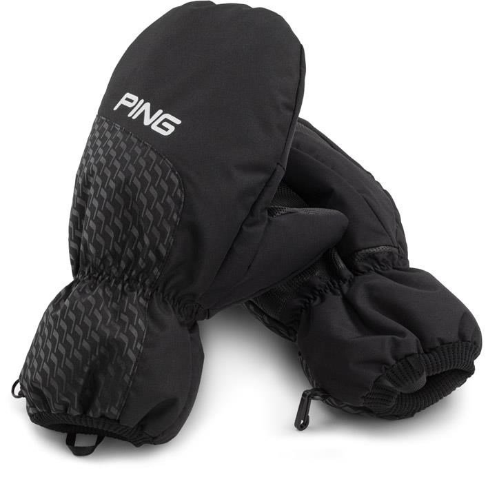 PING Golf Ping Cart Mittens heren winterhandschoenen, zwart