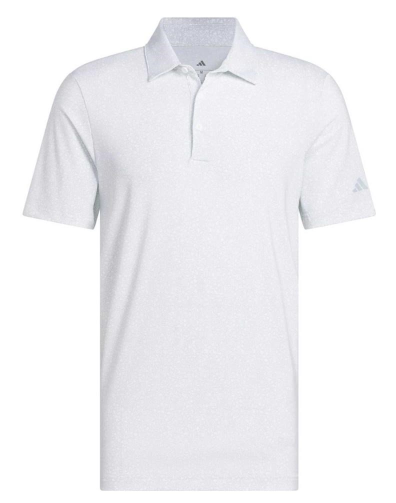 Adidas Ultimate365 Mini Bunker heren polo, wit