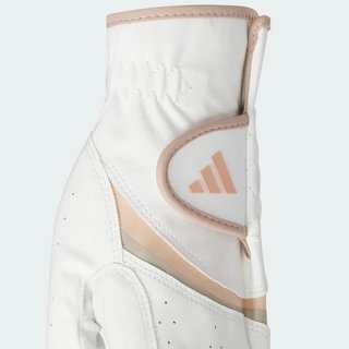 Adidas Adizero dames golfhandschoen, wit/wonder taupe