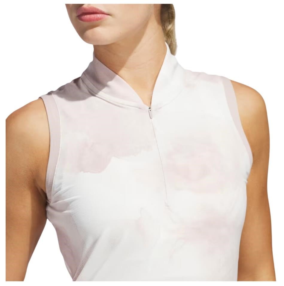 Adidas Ultimate365 Tour dames polo, wonder taupe
