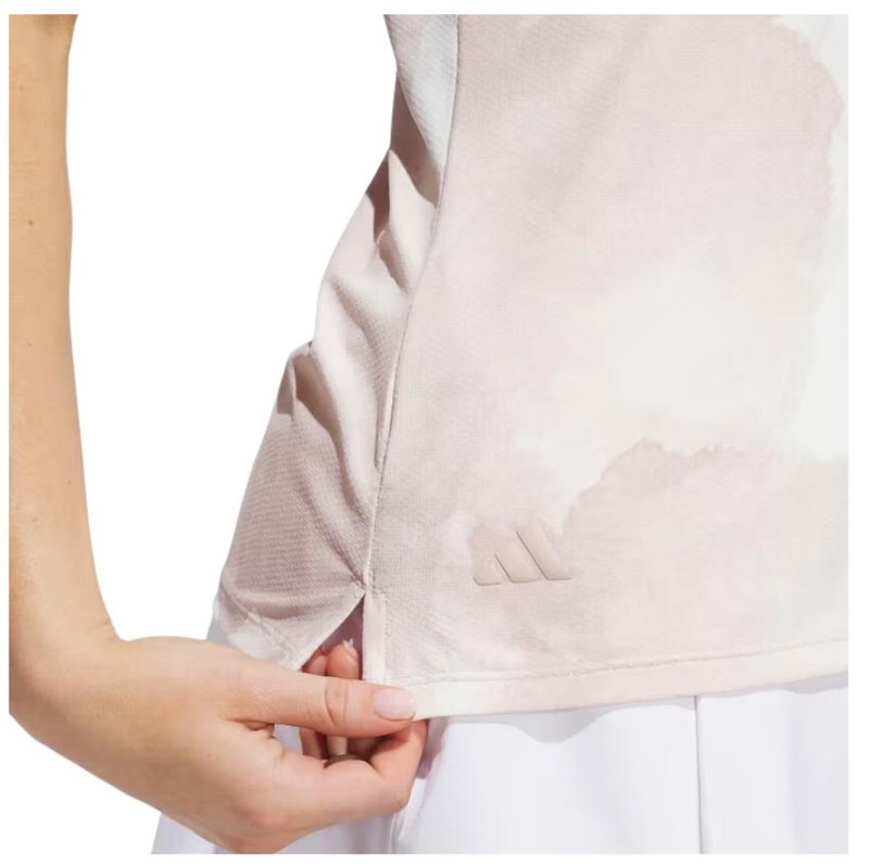 Adidas Ultimate365 Tour dames polo, wonder taupe