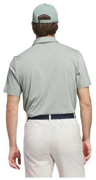 Adidas Ultimate365 Mini Bunker heren polo, silver green