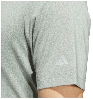 Adidas Ultimate365 Mini Bunker heren polo, silver green